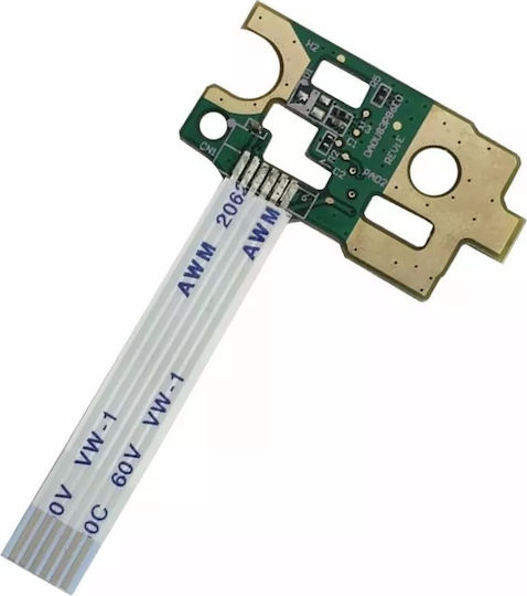 with Power Button Flex Cable for HP Laptop Pavilion