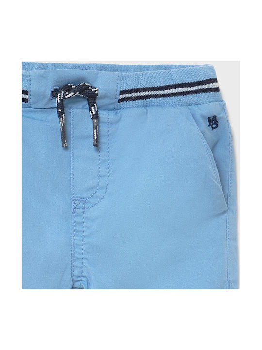 Mayoral Kinder Shorts/Bermudas Stoff Hellblau