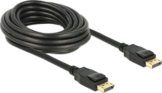 DeLock Cablu DisplayPort - DisplayPort 5m Negru (82425)