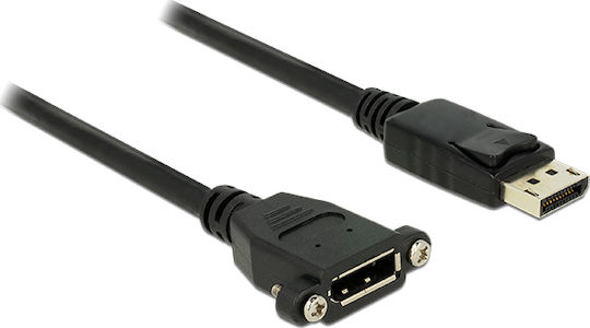 DeLock Cable DisplayPort male - DisplayPort female 1m (DLK-85114)