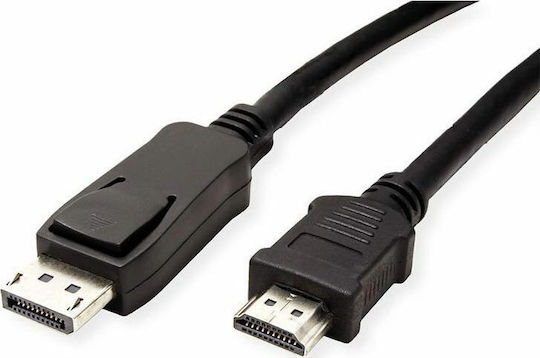 Roline Cable DisplayPort male - HDMI male 3m Black (11.99.5782)