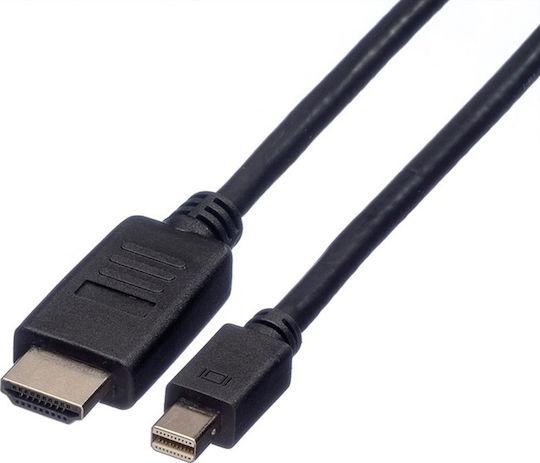 Roline Cable DisplayPort male - mini DisplayPort male 3m Black (11.04.5792)