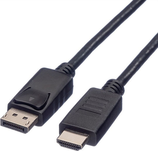 Roline Cable DisplayPort male - HDMI male 3m Black (11.04.5782)