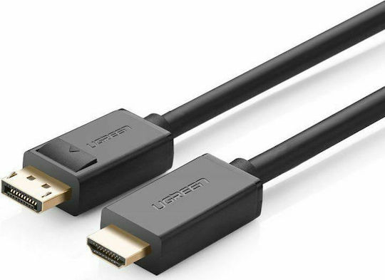 Ugreen Cable DisplayPort male - HDMI male 1.5m Black (10239)