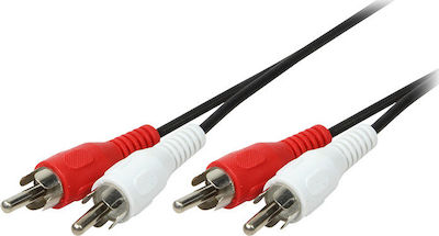 LogiLink Connection Cable 2x RCA male - 2x RCA male 10m (CA1041)