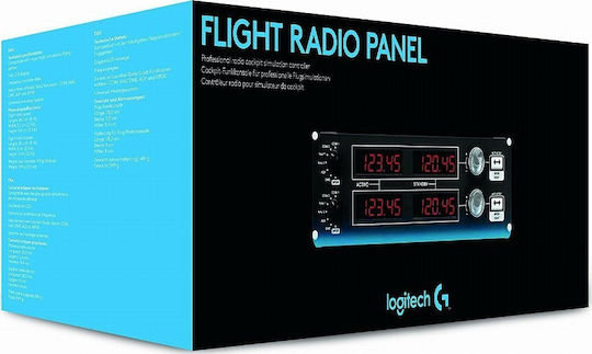 Logitech G Saitek Pro Flight Radio Panel Ενσύρματο Controller pentru PC