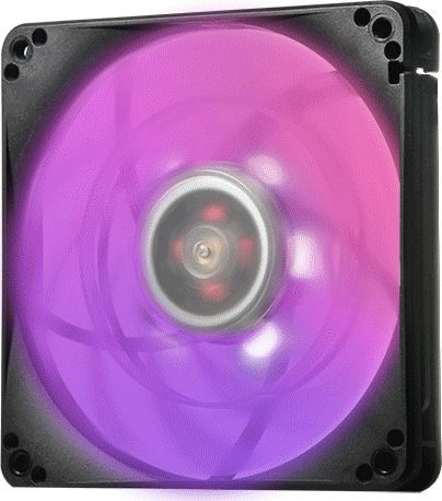 Silverstone FW124 Case Fan 120mm (2000rpm / 32.6cfm) με ARGB Φωτισμό και Σύνδεση 3-Pin / 4-Pin PWM
