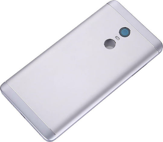 Batterieabdeckung Mediatek CPU Silber für Redmi Note 4