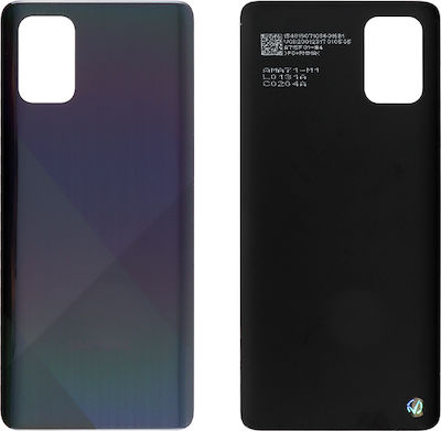 Replacement Back Cover Black for Galaxy A71