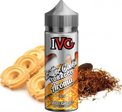 IVG Flavor Shot Butter Cookie Tobacco 36ml/120ml