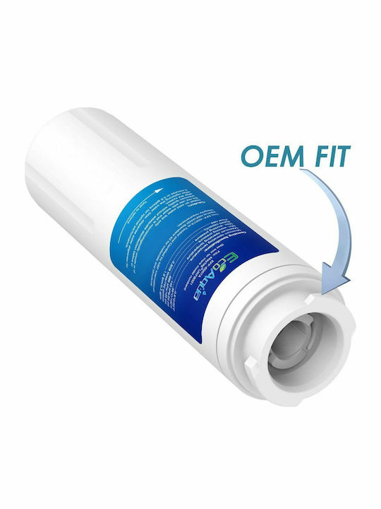 EcoAqua EFF-6007A Compact Activated Carbon External Replacement Water Filter for Kenmore Refrigerator