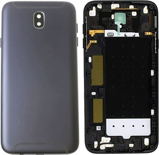 Batterieabdeckung Schwarz für Galaxy J7 2017