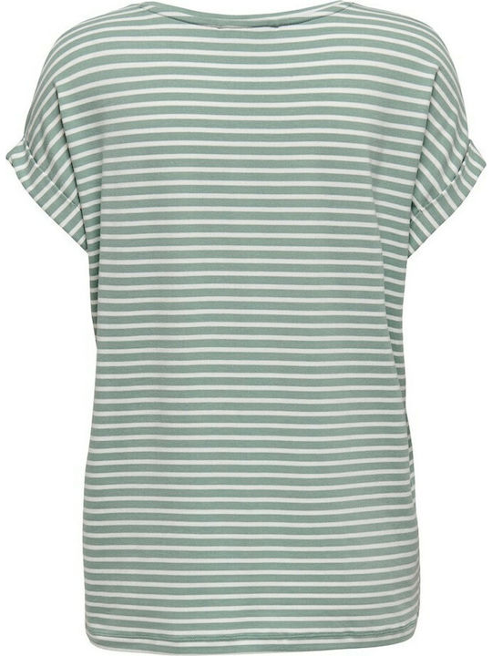 Γυναικείο T-shirt Ριγέ Jadeite