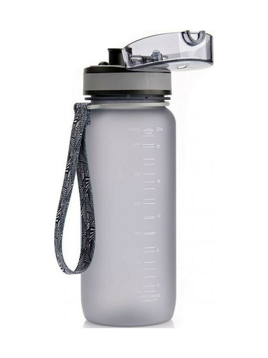 Meteor Πλαστικό Παγούρι 650ml Γκρι