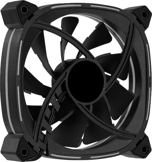Aerocool Astro 12 Case Fan 120mm 1000rpm 42.1cfm with ARGB Lighting and 6-Pin Connection