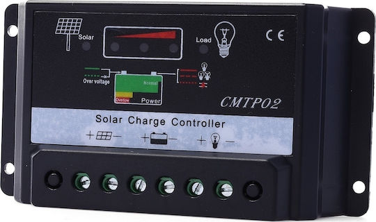 CMTP02 Ρυθμιστής Φόρτισης PWM 24V 30A