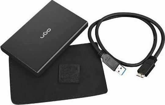 uGo Marapi SL130 Case for Hard Drive 2.5" SATA III with Connection USB 3.0