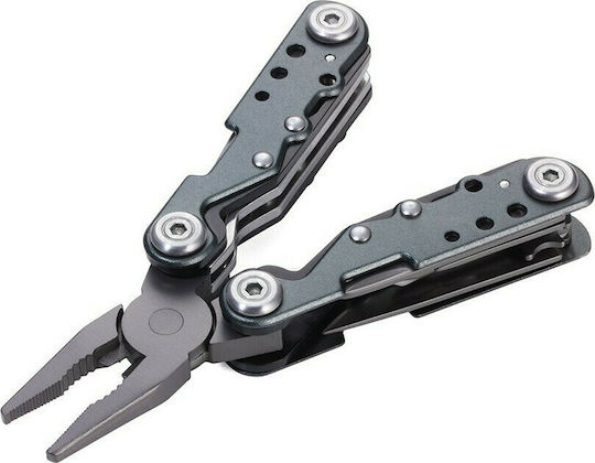 Troika Multitool Breloc Gri Cu Husă