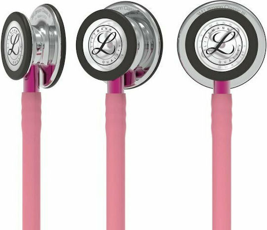 3M Littmann Classic III Στηθοσκόπιο Non Chill με Διπλό Κώδωνα Ροζ