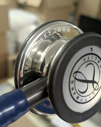 3M Littmann Classic III Στηθοσκόπιο Non Chill με Διπλό Κώδωνα Μπλε