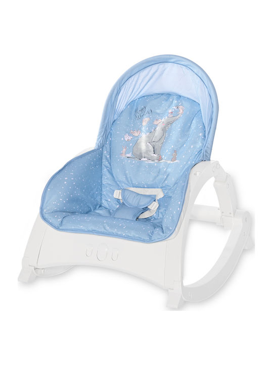 Lorelli Electric Baby Relax Enjoy with Music and Vibration Tender Blue Fun
