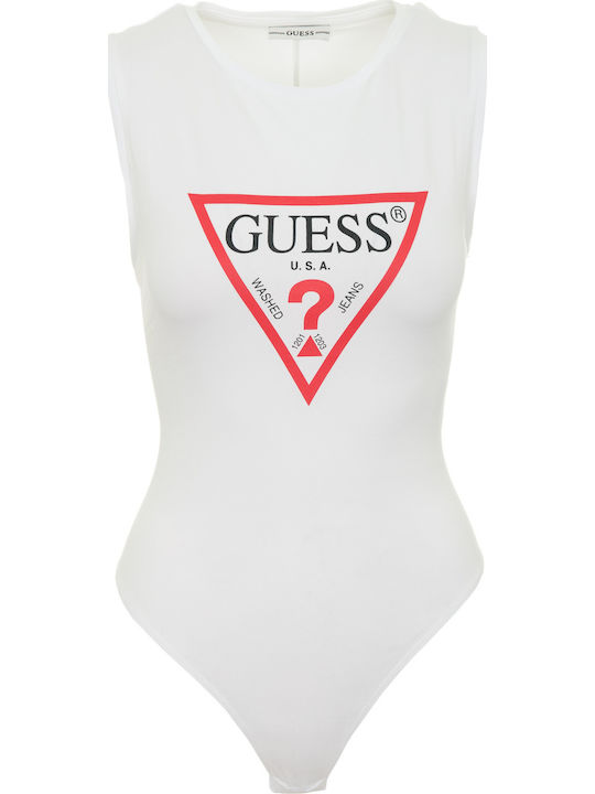 Bodysuit pentru femei Alb