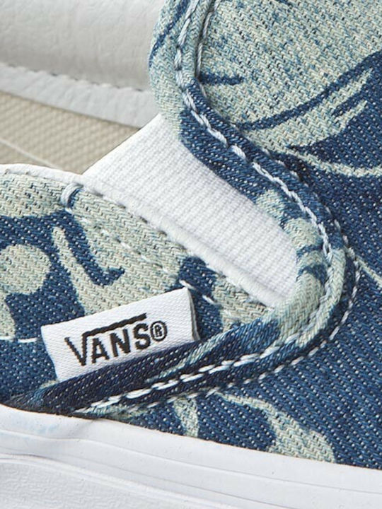 Classic Women's Canvas Slip-Ons Indigo Tropical