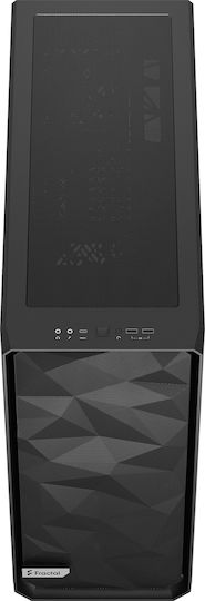 Fractal Design Meshify 2 XL Light Tempered Glass Gaming Full Tower Κουτί Υπολογιστή με Πλαϊνό Παράθυρο Μαύρο