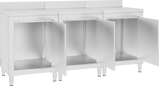 vidaXL Commercial Preparation Cabinet 180x60x96cm
