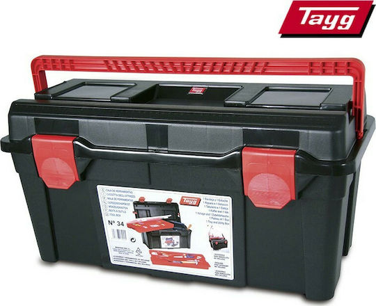 Tayg Ν34 Hand Tool Case Plastic with Tobacco Case Dimensions: W58xD25.8xH29cm