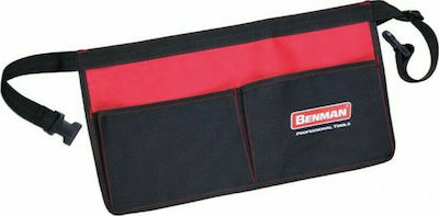 Benman Fabric Tool Belt with 2 Compartments