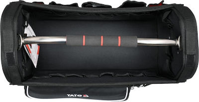 Yato Open Top Over the Shoulder Tool Bag Black L52xW23xH33cm