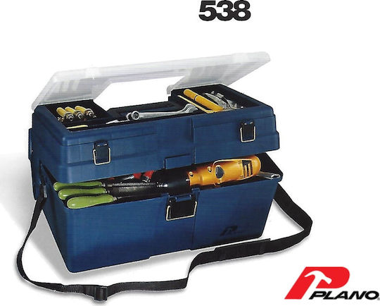 Plano 538 Hand Tool Case Plastic with Tobacco Case Dimensions: W58xD34xH31cm