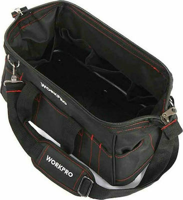 WorkPro Over the Shoulder Tool Bag Black L25xW42xH24cm