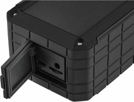 Kruger & Matz Discovery Αδιάβροχο Ηχείο Bluetooth 8W με Διάρκεια Μπαταρίας έως 10 ώρες Μαύρο
