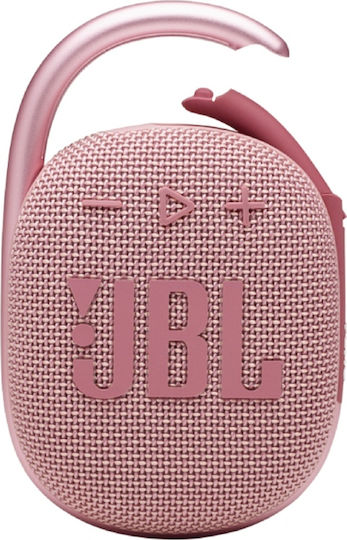 JBL Clip 4 Waterproof Bluetooth Speaker 5W with Battery Life up to 10 hours Pink