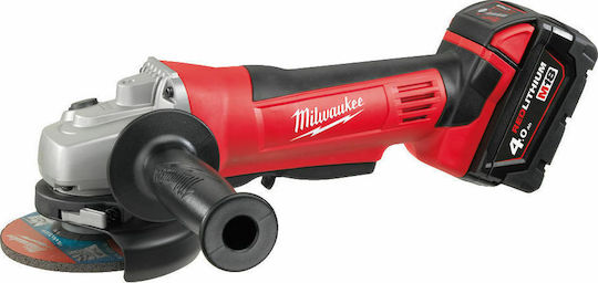 Milwaukee HD18 AG125-402C Τροχός 125mm Μπαταρίας 2x4Ah