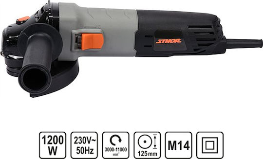 Sthor 79124 Polizor unghiular 125mm Electrică 1200W