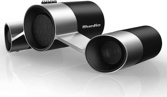 Bluedio US Ηχείο Bluetooth 5W με Διάρκεια Μπαταρίας έως 5 ώρες Black/Silver
