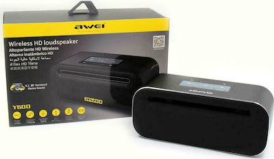 Awei Y600 Portable Speaker 8W with Battery Life up to 14 hours Black