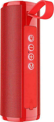 Borofone BR1 Beyond Bluetooth-Lautsprecher 5W mit Radio und Batterielaufzeit bis zu 3 Stunden Rot