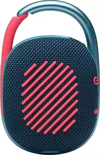 JBL Clip 4 Waterproof Bluetooth Speaker 5W with Battery Life up to 10 hours Blue/Pink