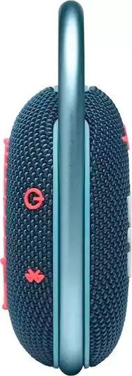 JBL Clip 4 Waterproof Bluetooth Speaker 5W with Battery Life up to 10 hours Blue/Pink