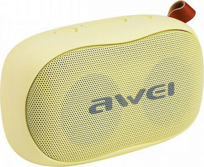 Awei Y900 Bluetooth-Lautsprecher 4.5W mit Batterielaufzeit bis zu 3 Stunden Gelb