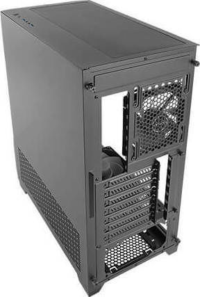 Antec DF600 Flux Gaming Midi Tower Κουτί Υπολογιστή με Πλαϊνό Παράθυρο Μαύρο