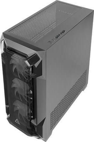 Antec DF600 Flux Gaming Midi Tower Κουτί Υπολογιστή με Πλαϊνό Παράθυρο Μαύρο