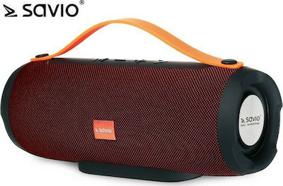 Savio BS-022 Bluetooth Хопарлор 10W с Радио Червен