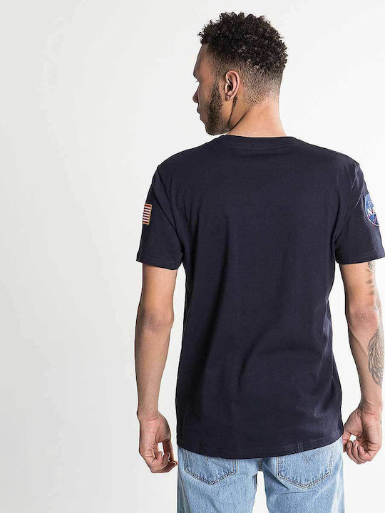Nasa T-Shirt Blau