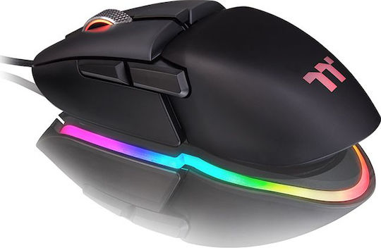 Thermaltake Argent M5 RGB Gaming Ποντίκι 16000 DPI Μαύρο