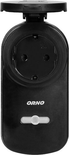 Orno Single Socket with Remote Control and Cable 25m 2pcs